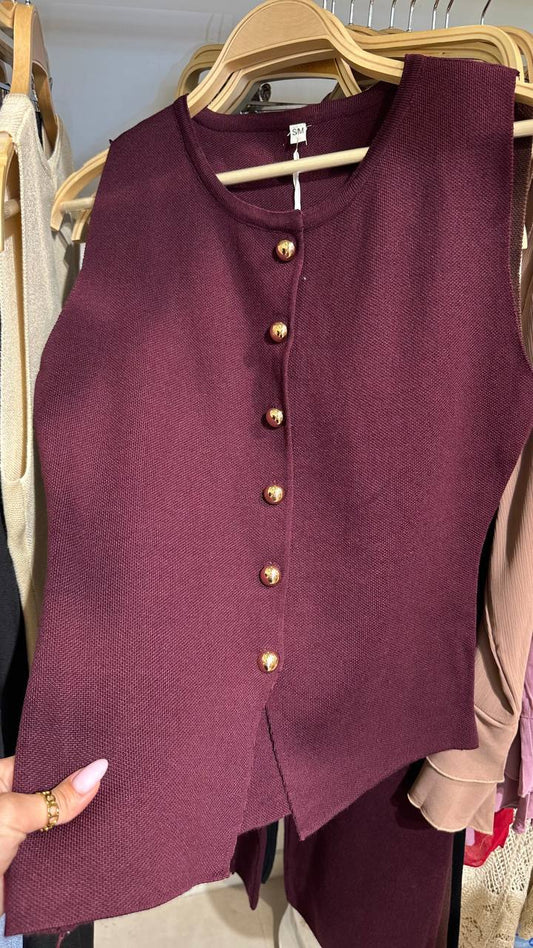 Dior-style long vest