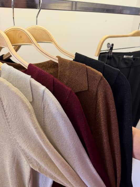 A jumper made of fine knit