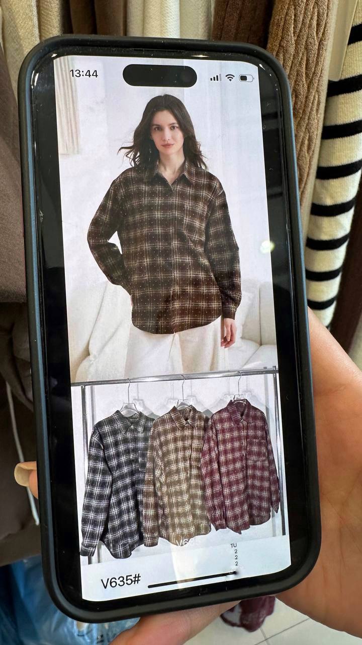 Checked shirt
