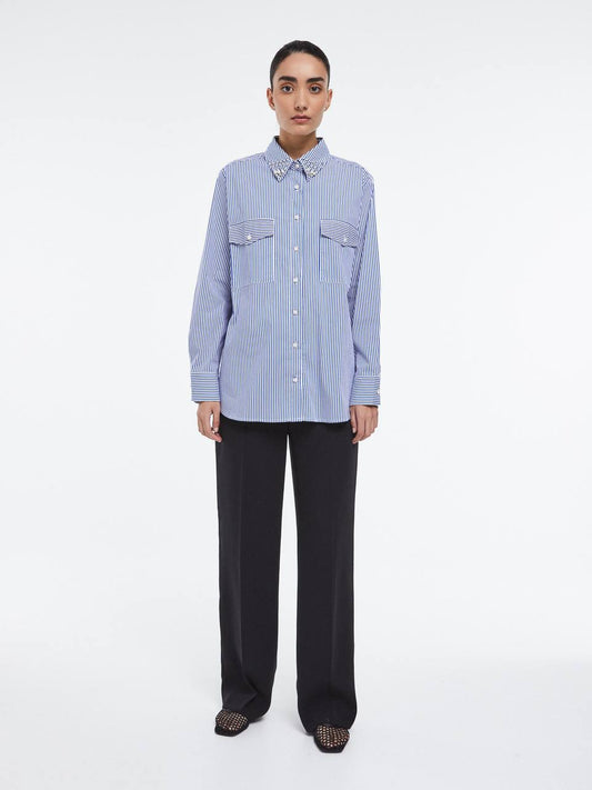 Oversize cotton shirt