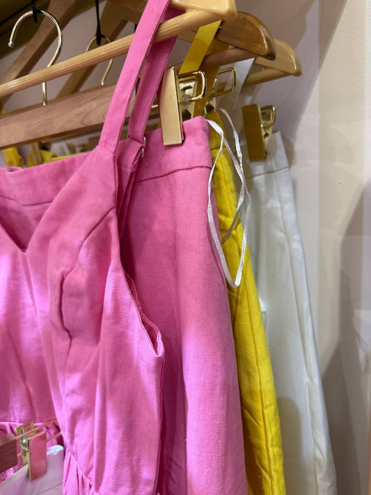 Top and fitted midi skirt