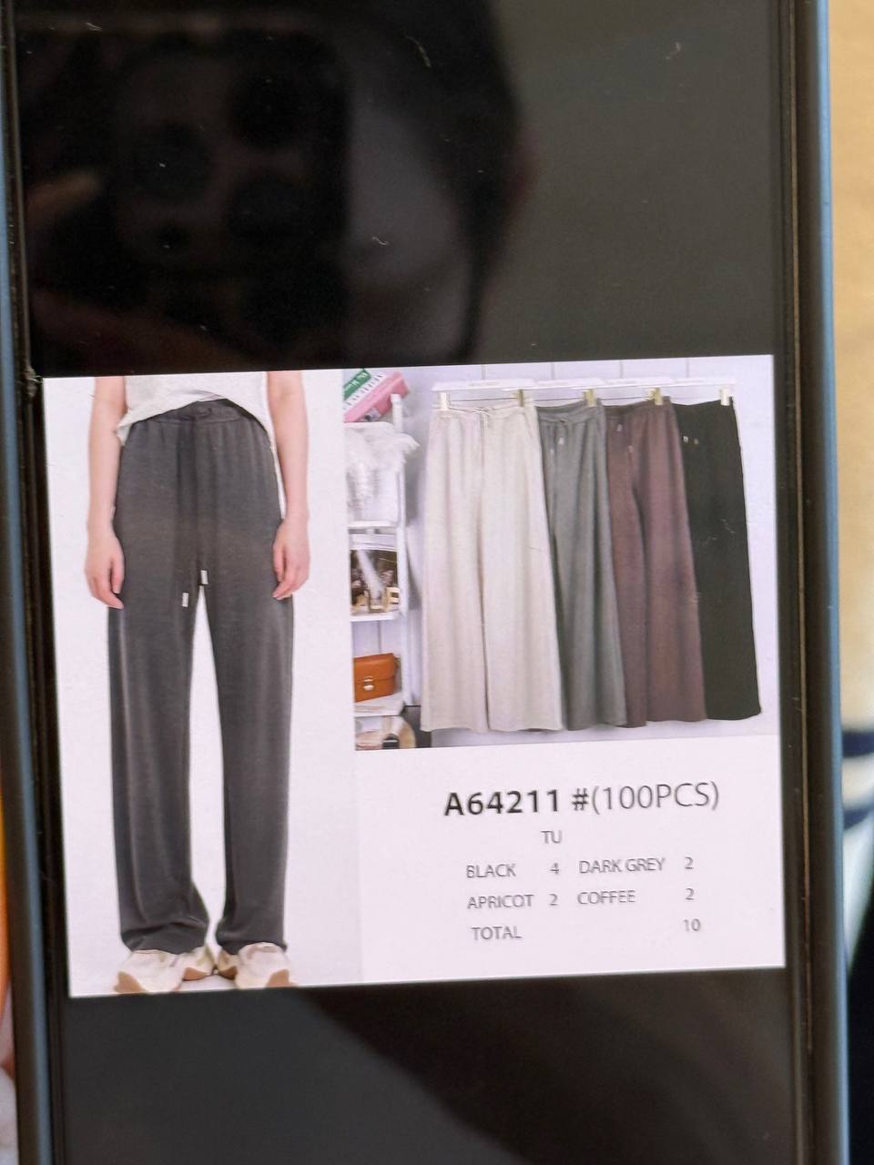Sport-chic pants