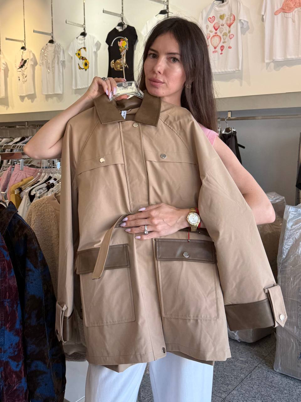 A fitted jacket
