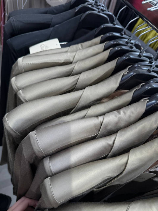 Blazer and midi skirt