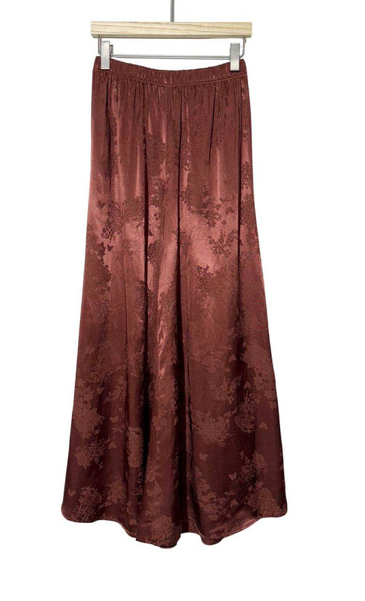 Palazzo Pants - Viscose Silk with Elastic Waistband