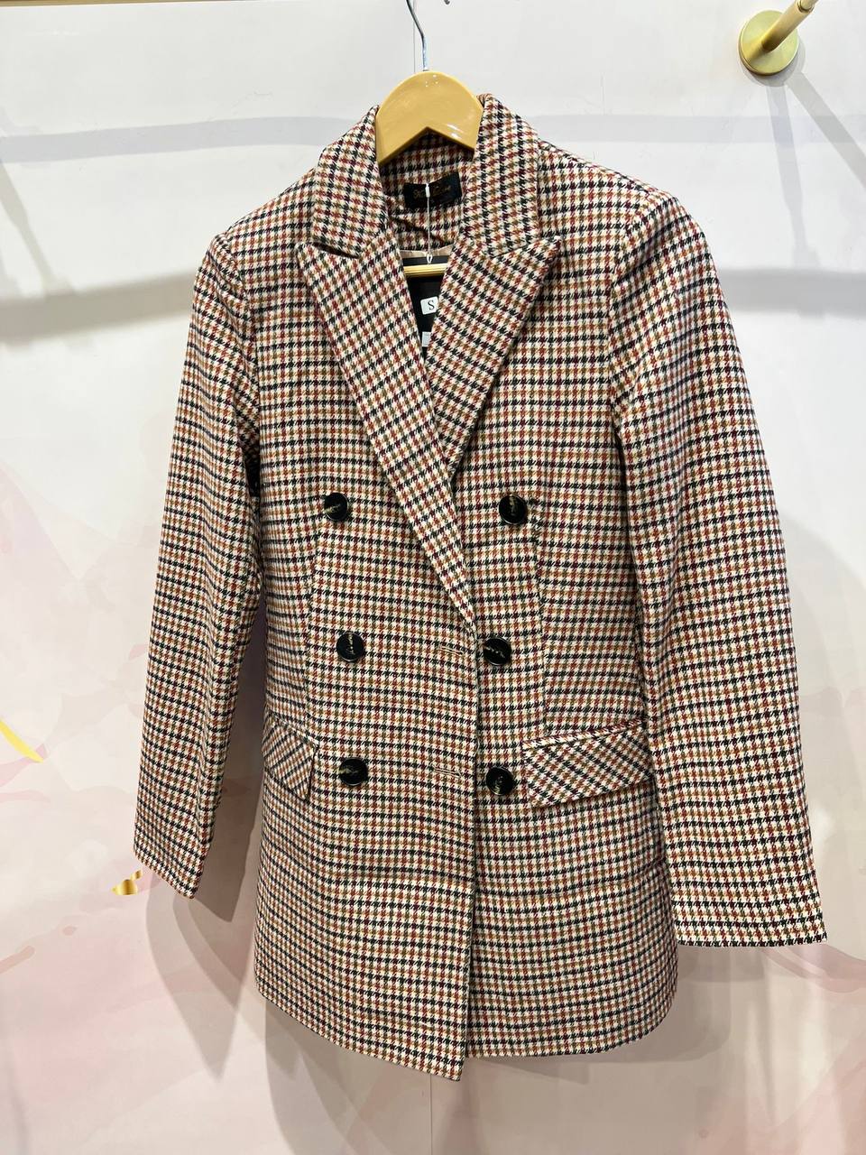 Elongated jacket.