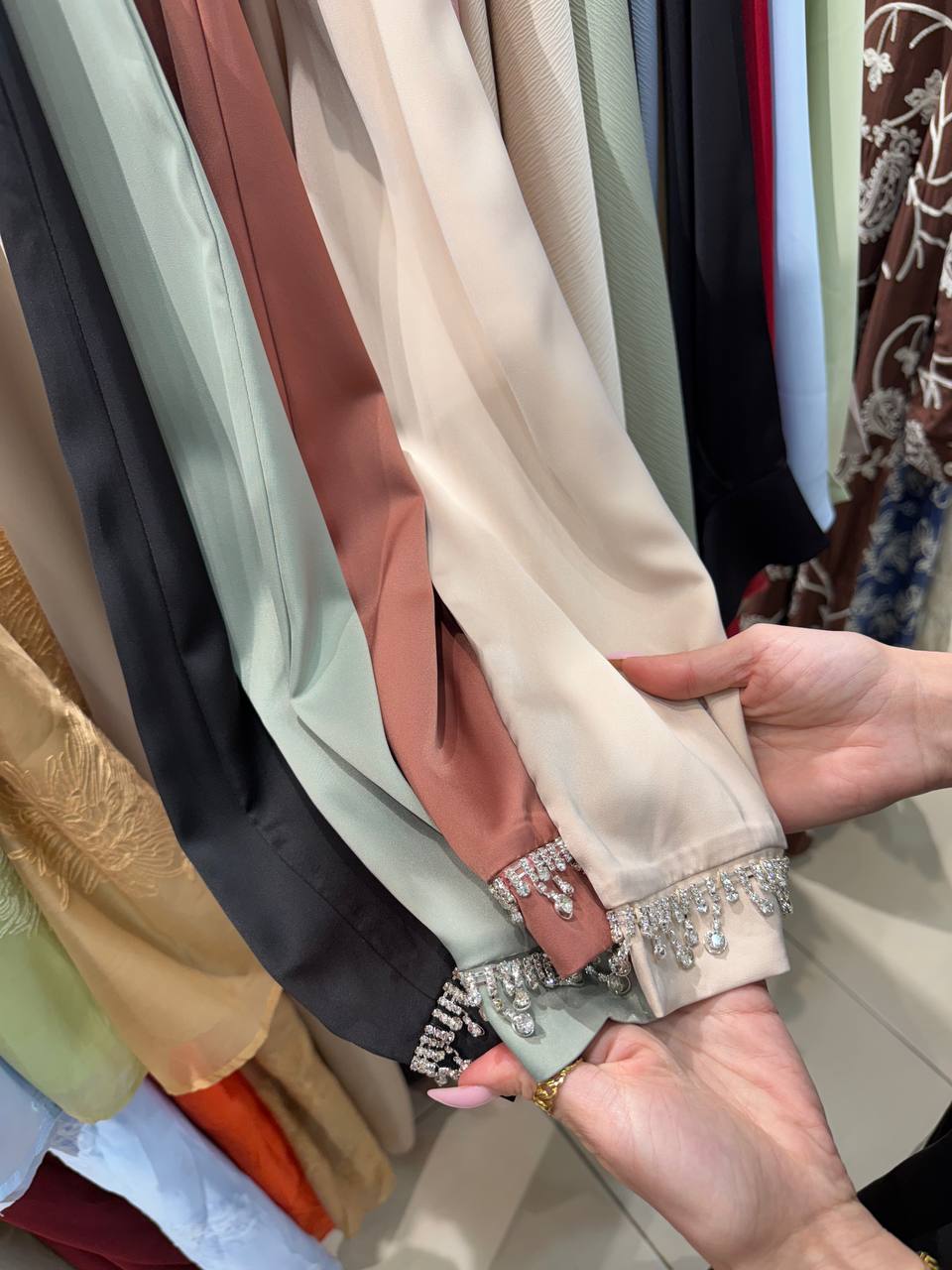 Satin dress