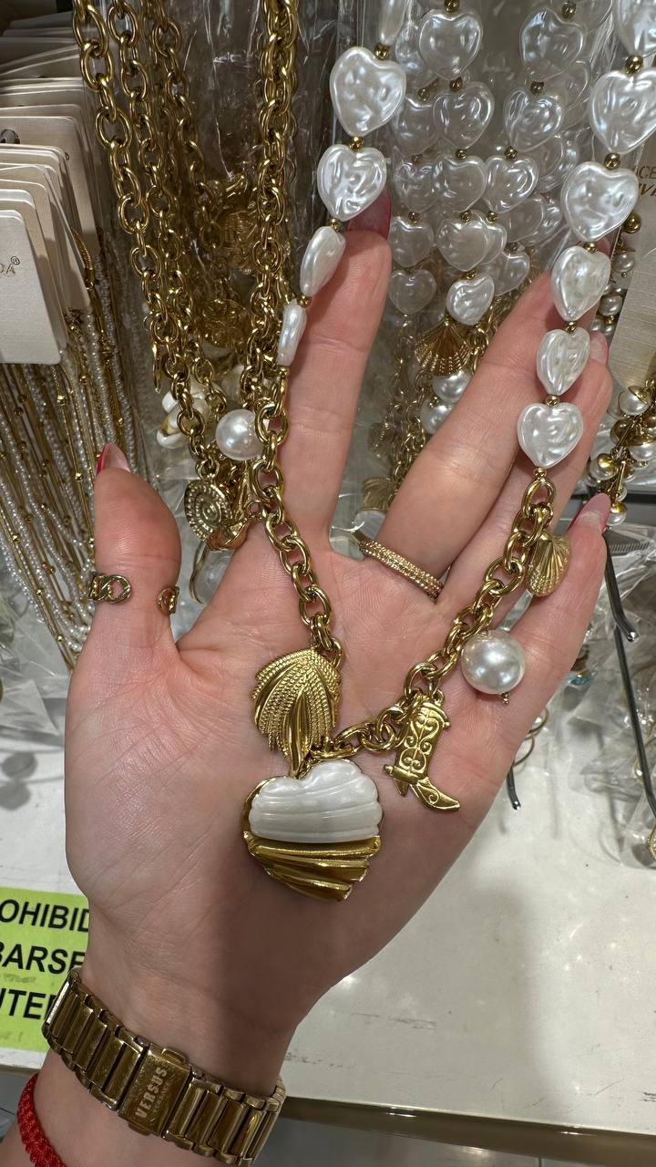 necklaces in a summer theme