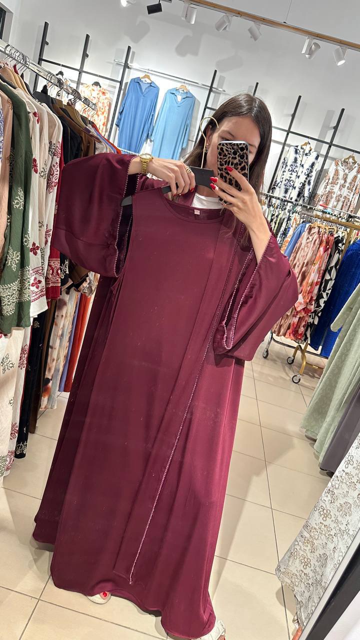 Satin two-piece set