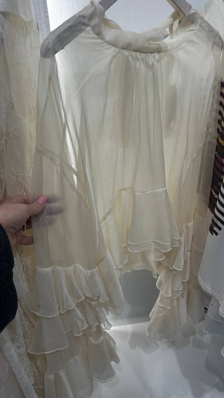 Romantic Organza Blouse