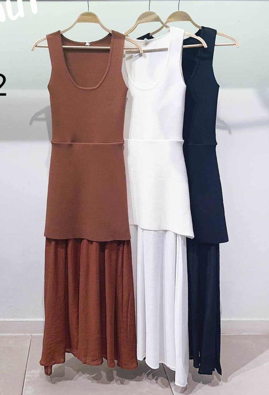 Zara -style knitted dress