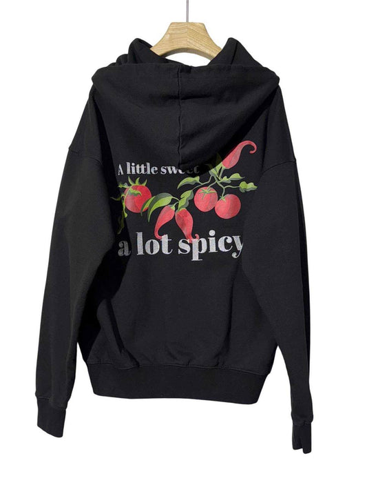 Hoodie With Print On The Back