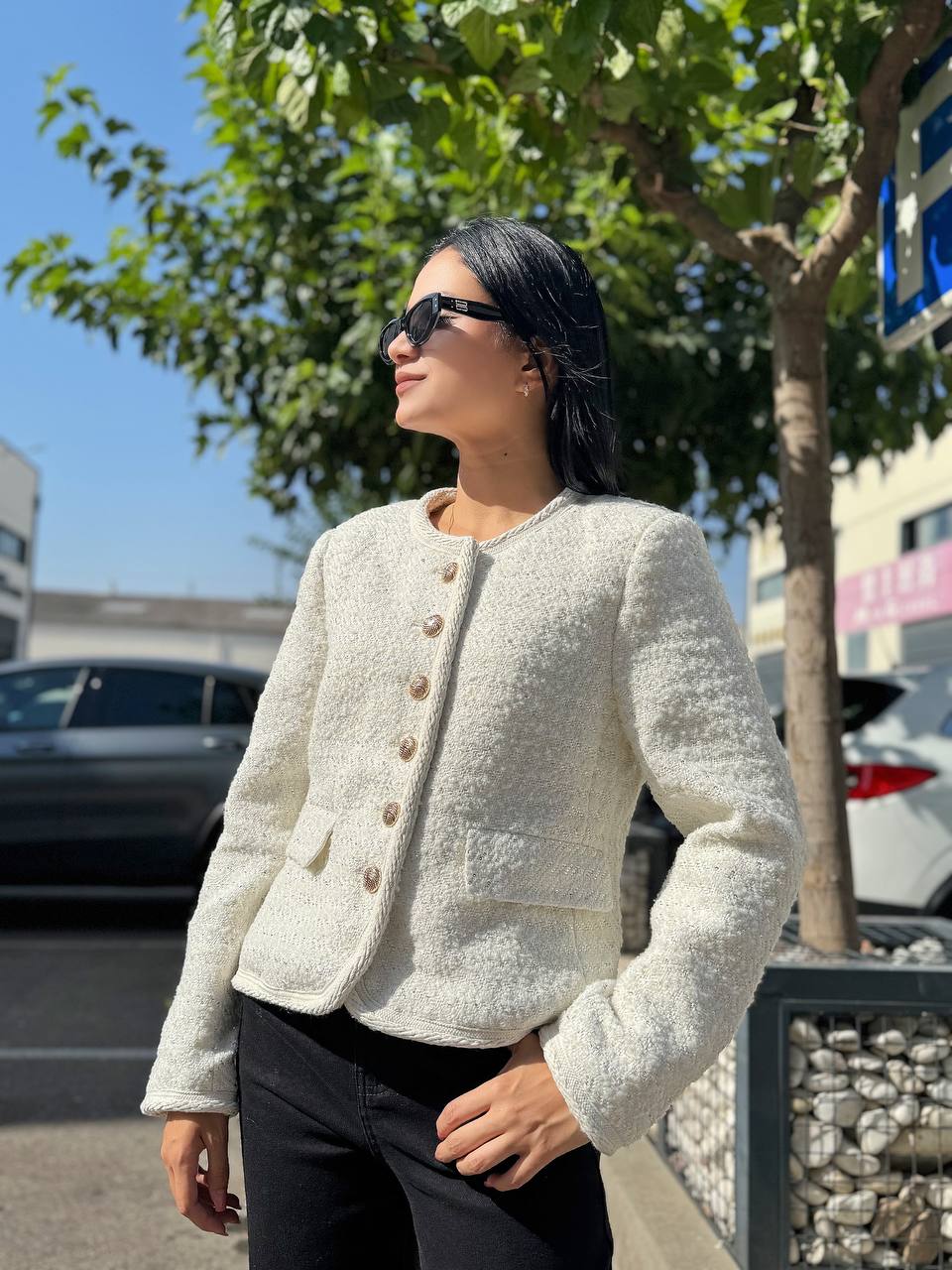 Elegant Chanel-style Jacket