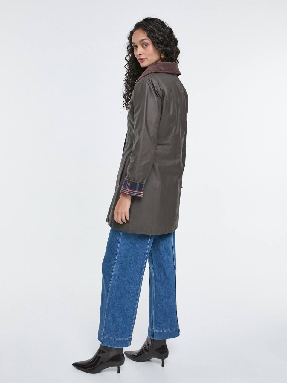 Mid-Length Raincoat