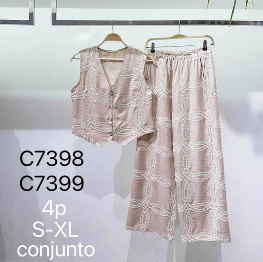 Vest and pants set