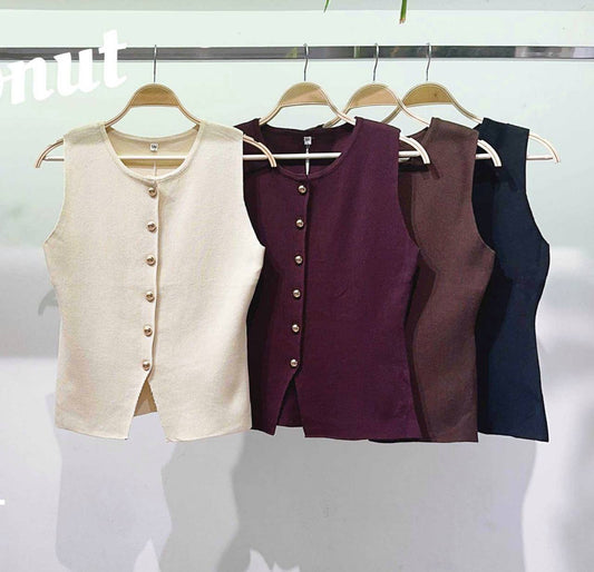 Dior-style long vest