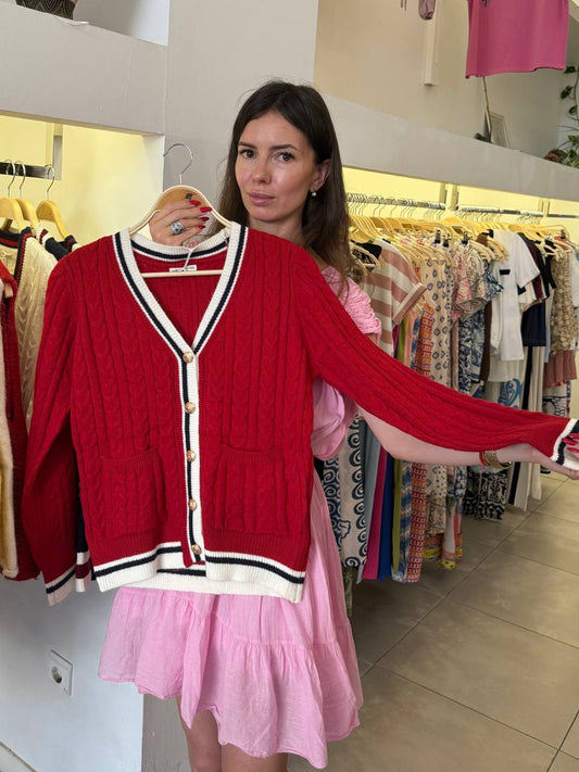 Knitted cardigan