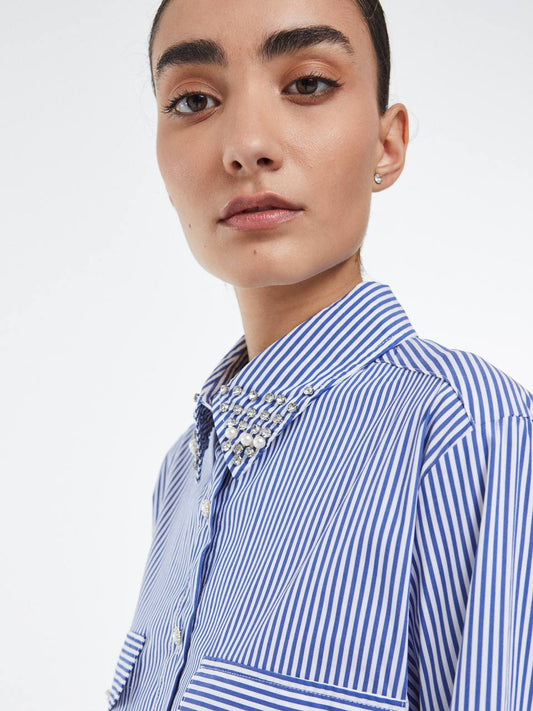Oversize cotton shirt