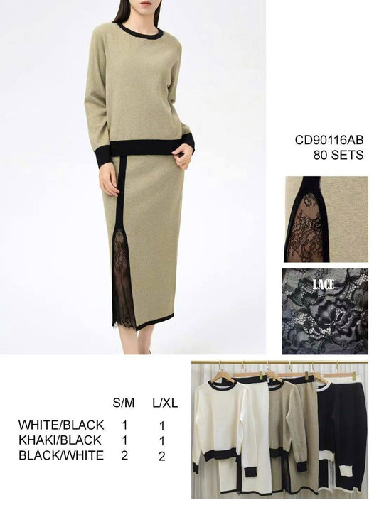 Knitted set