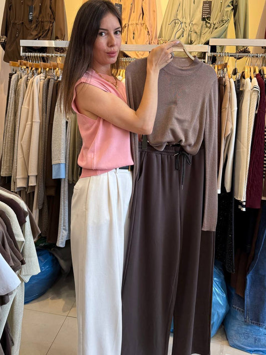 Sport-chic pants