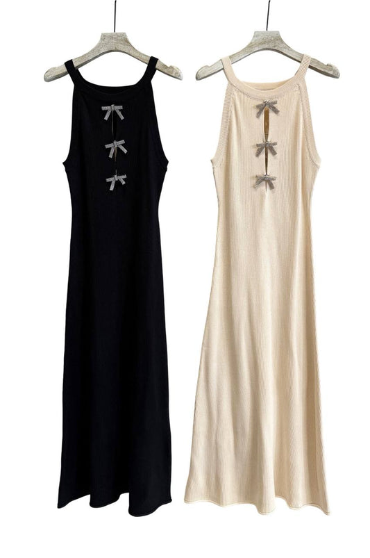 Midi dress made of rayon
