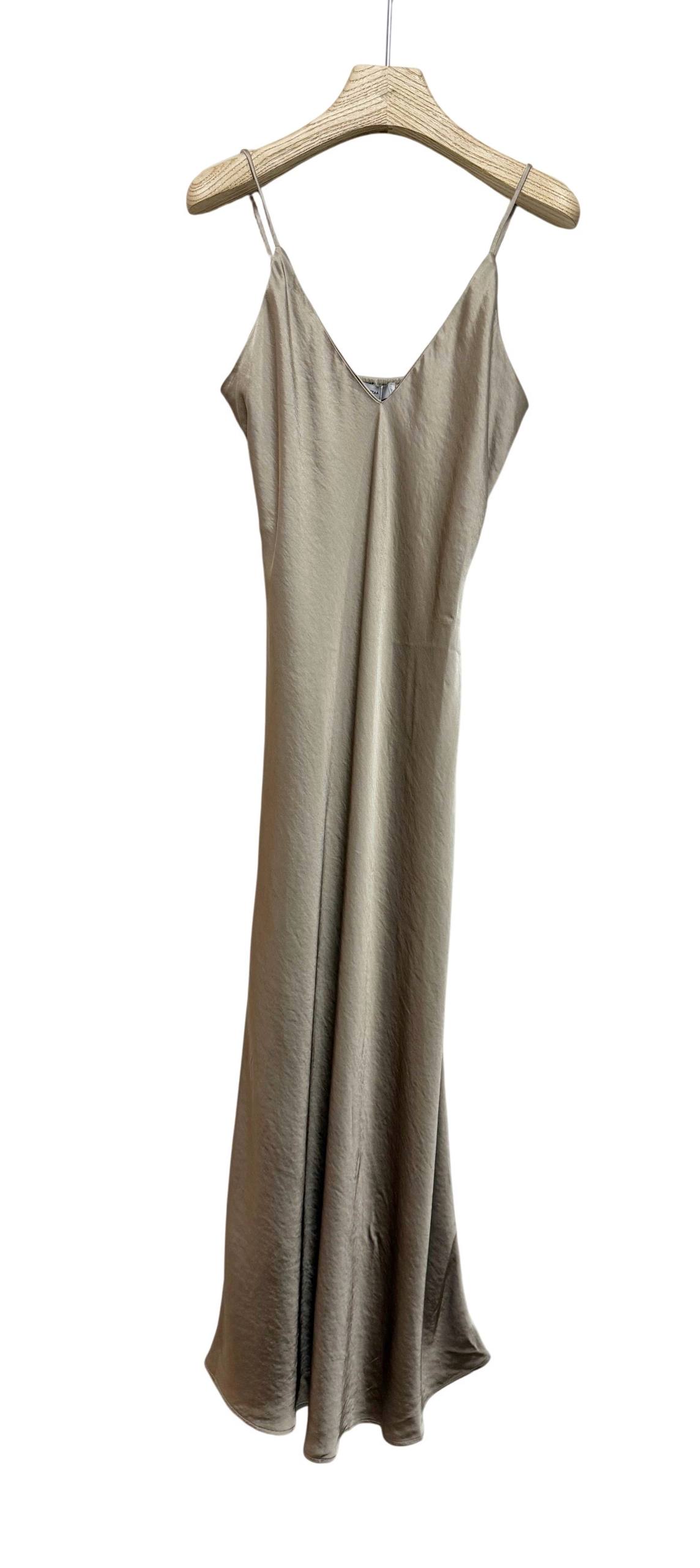 Silk slip dress with a perfect fit