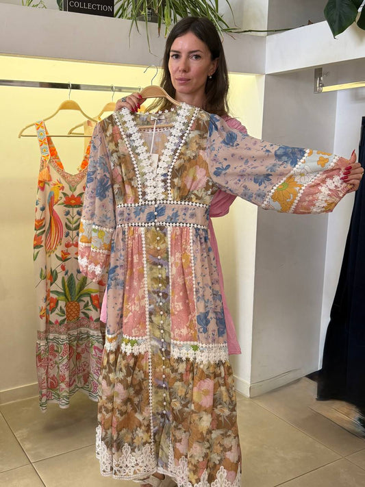 Dress in Zimmermann style