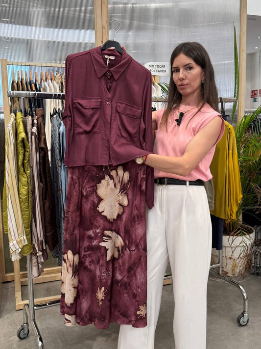 A viscose blouse