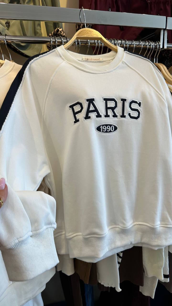 Double-cloth sweatshirt