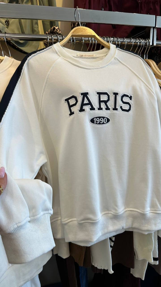 Double-cloth sweatshirt