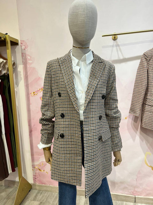 Elongated jacket.