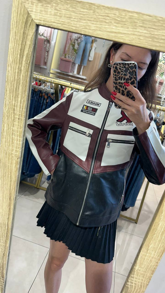 Eco-zamsha jacket