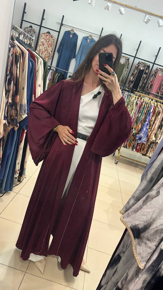 Two-piece satin set