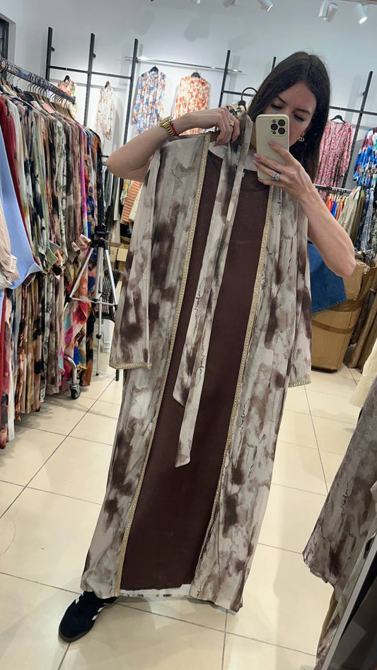 Dress and kimono