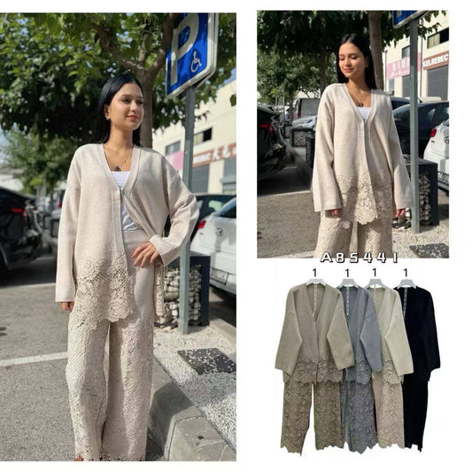 Knitted suit