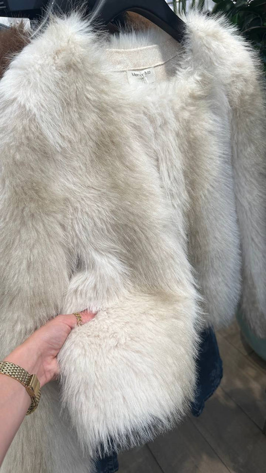 Basic fur coat.