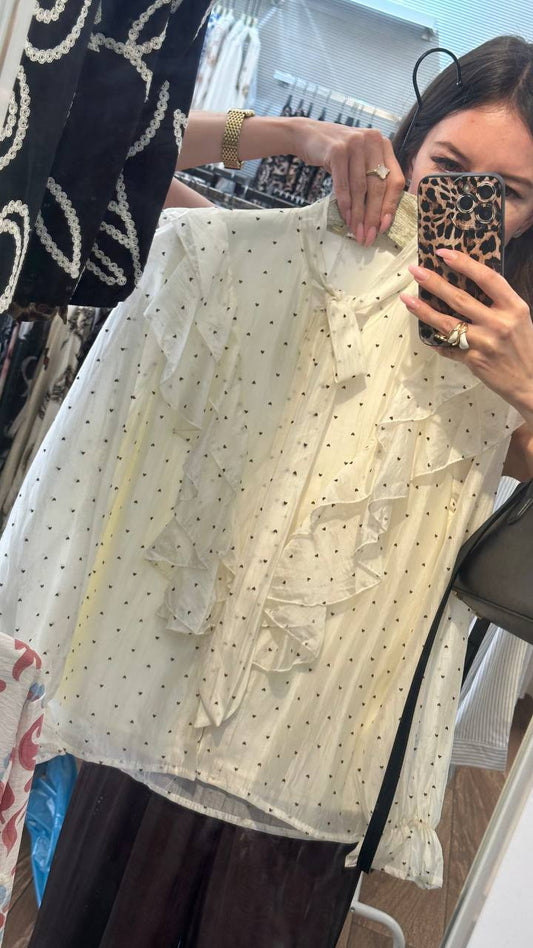 Romantic, weightless blouse