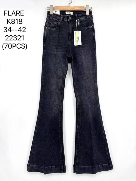 Flared jeans