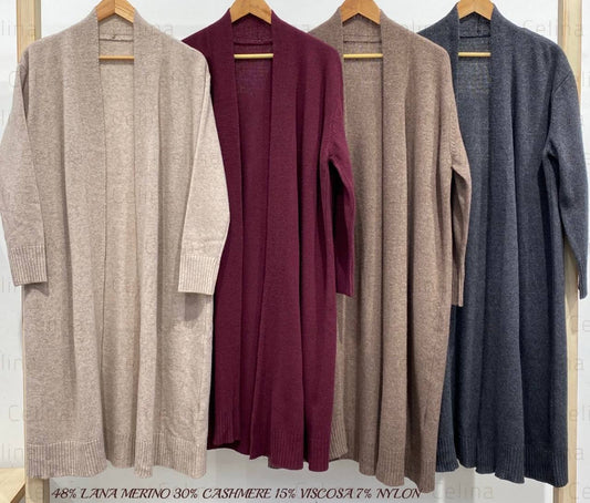 Extended cardigan