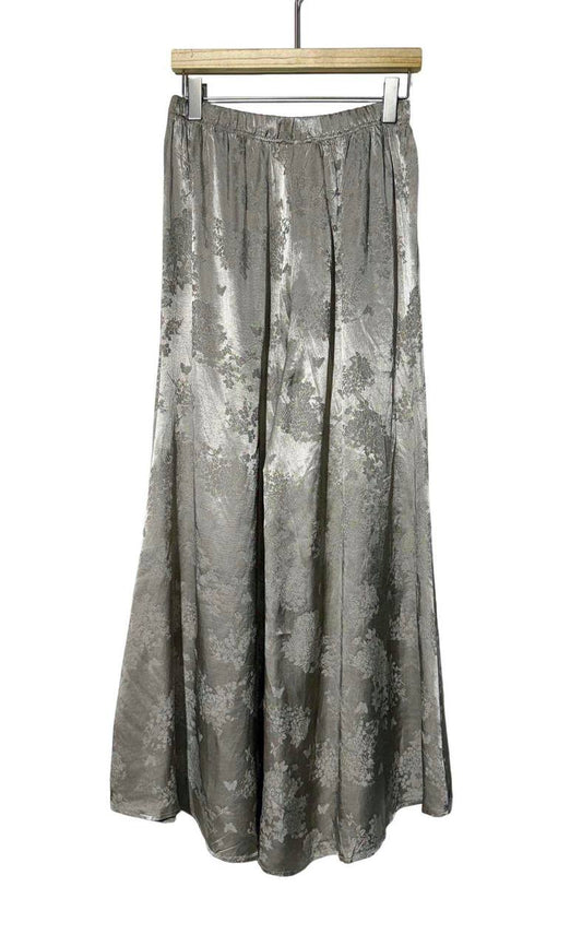 Palazzo Pants - Viscose Silk with Elastic Waistband