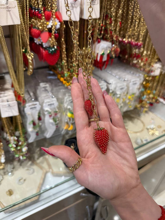 Strawberry pendant