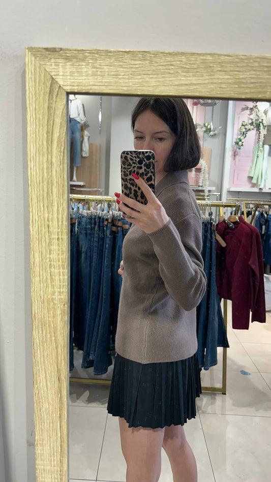 Knitwear jacket