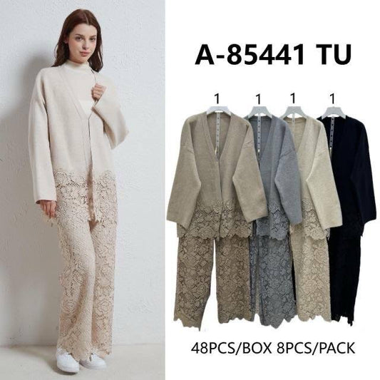 Knitted suit