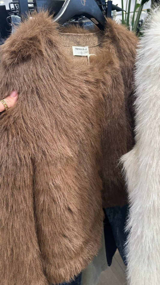 Basic fur coat.