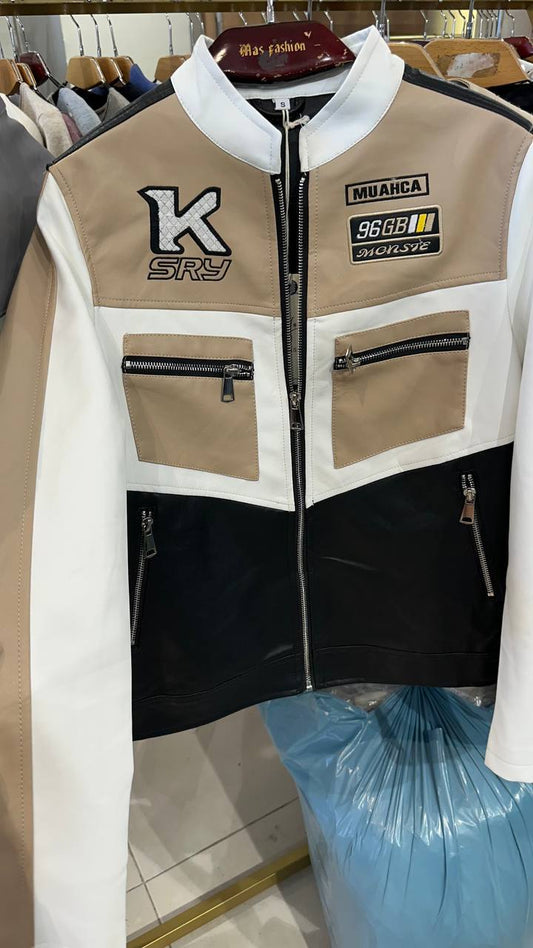 Eco-zamsha jacket