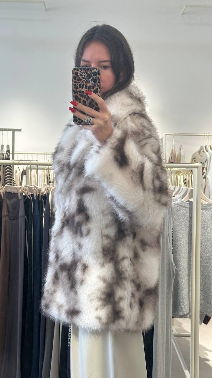 Voluminous Fur Coat