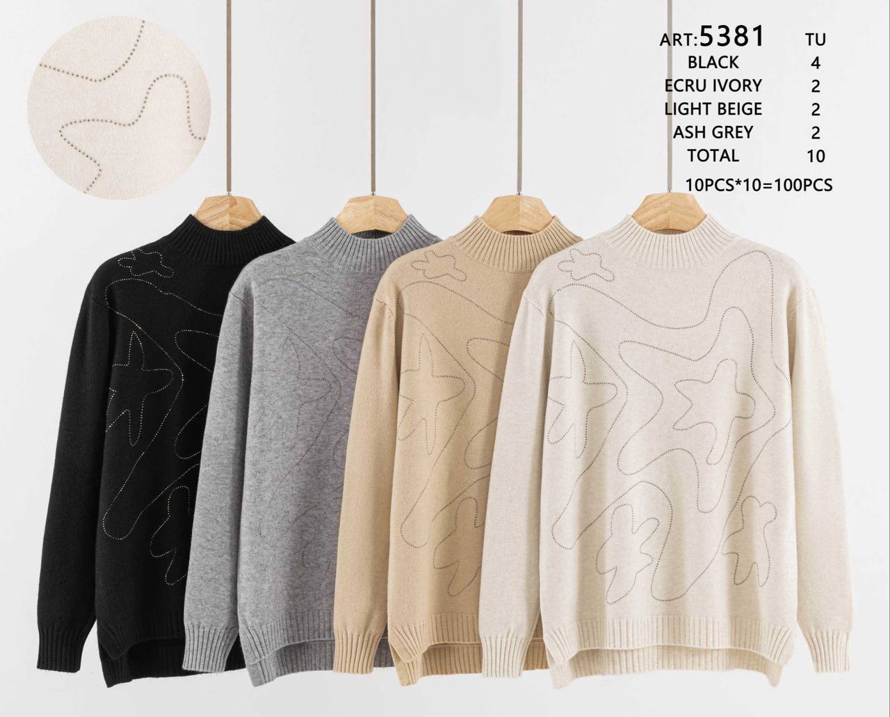 Knit Jumper with Thermostones