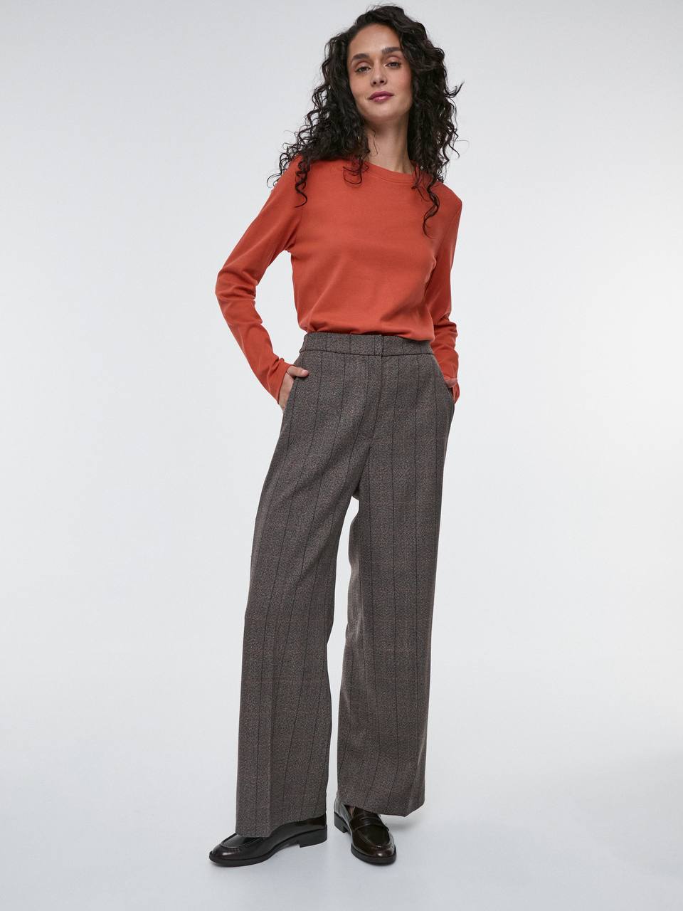 Straight-cut Pants
