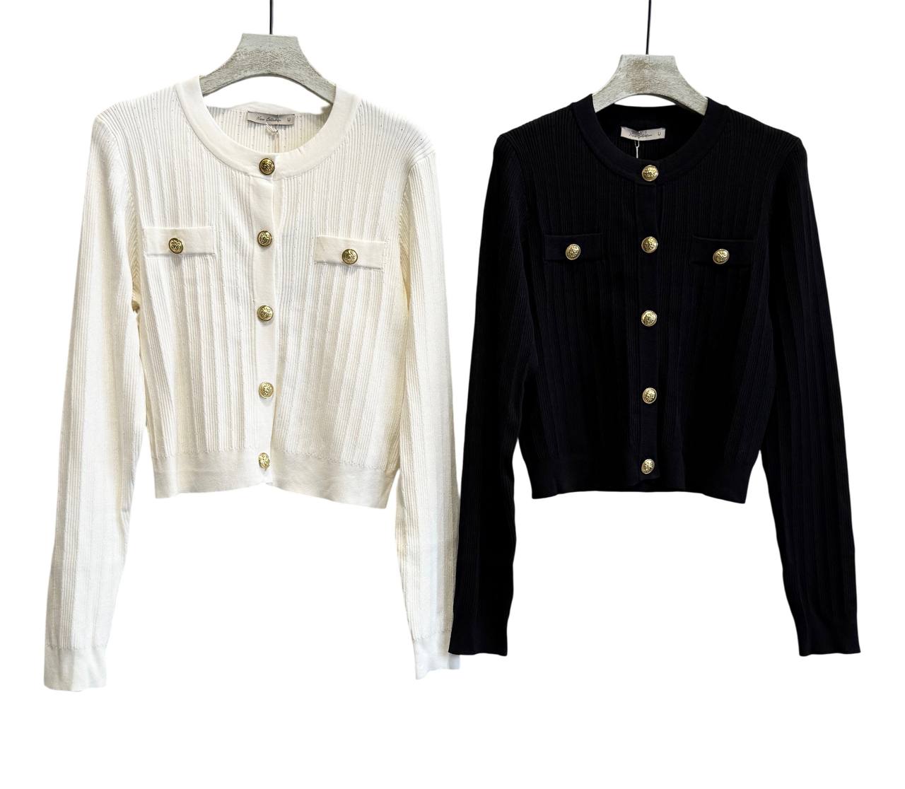 Chanel-style Knit Cardigan