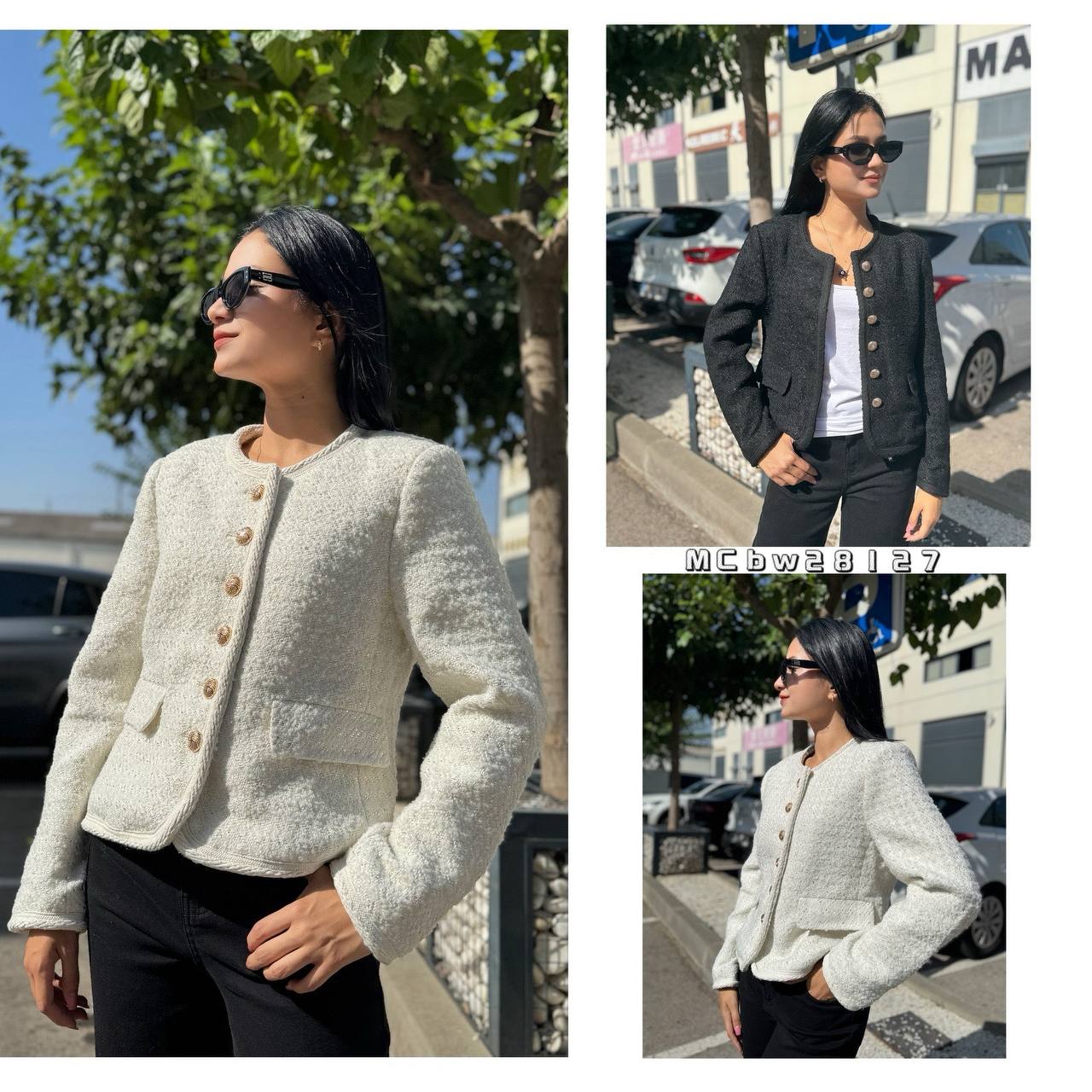 Elegant Chanel-style Jacket